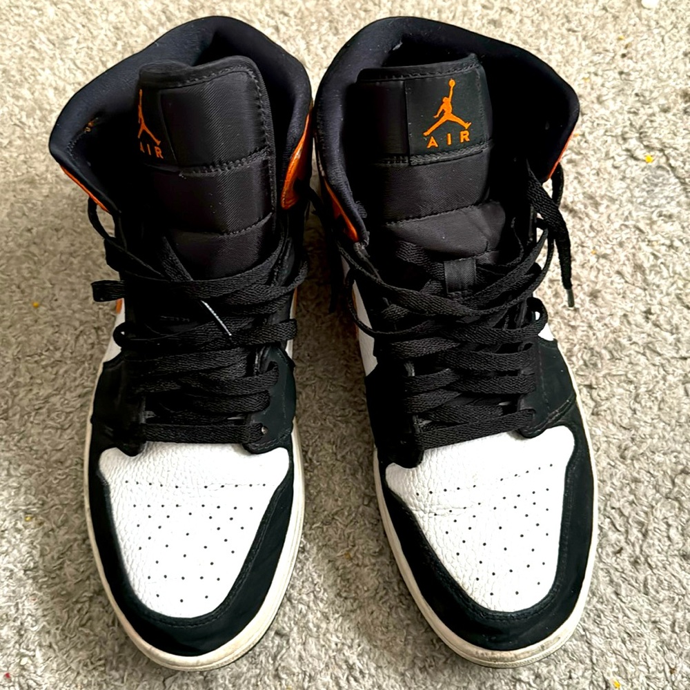 Jordan retro 1s blk/org